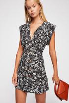 Into Town Printed Mini Dress By Free People